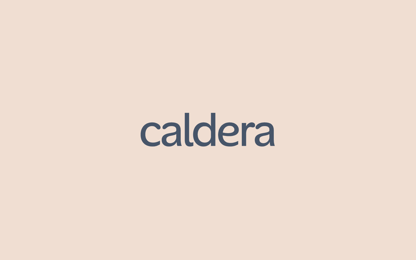 The Caldera wordmark.